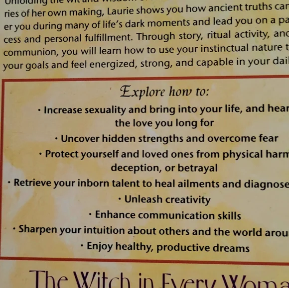 Mystical Bundle: Goddess Book, Amulet Bag, Necklace & Moonstone Sterling Ring! - Picture 8 of 9